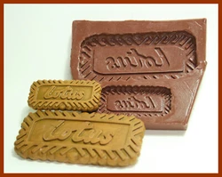 Biscuit Speculos Lotus. PÂTE FIMO OU RÉSINE. moule silicone pour .