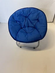 Kids Folding Saucer Chair. Light Weight yet Durable Material.Cushioned Seat for Extra Comfort.Great Fun in Your Room...