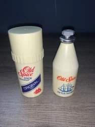 Vintage Old Spice After Shave + Stick Deodorant 1988 *RARE* Small Size Unused.