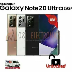 Samsung Galaxy S10 (SM-G973U1, U.S Model) Factory Unlocked GSM+CDMA. NEW Samsung Galaxy NOTE 20 Ultra 5G - SM-N986U1 -...