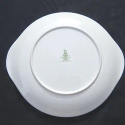 Royal Doulton English fine bone china cake plate in the Pastorale pattern, 0.5x10.75