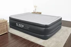 GET A GOOD NIGHTS REST: Sleepluxs Queen Air Mattress is designed with proprietary I-beam construction. Composed of 3...