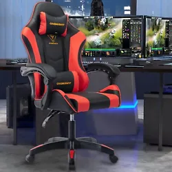 Lock at 115° to start rocking. 【 Ergonomic Computer Chair 】: This high back computer desk chair adopts ergonomic...