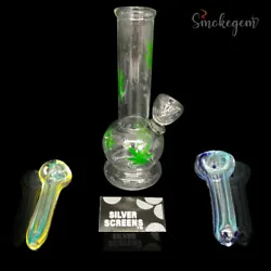 Shape : Shapes, sizes and colors may Vary including Water pipe & Peanut Pipe. Material : Durable Quality Glass. Color :...