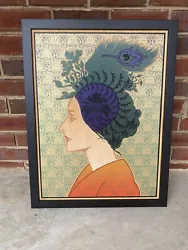 Purchased from original gallery. Has been hung since purchase. Perfect condition, no direct sun exposure (except taking...