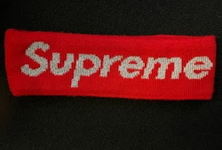You are looking SUPREME NEW ERA BIG LOGO HEADBAND. . The item is 100% AUTHENTIC and was purchased directly from the...