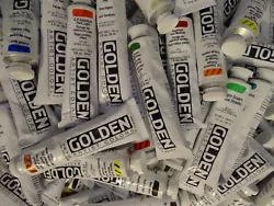 High flow acrylics, Golden 1 oz. If you order 6 or more of the 2 oz. Top quality Golden Heavy Body Artist Acrylic...