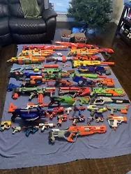 Nerf gun lot 90-95% of them work there are a few that don’t. Comes with a lot of bullets and attachments. I can...