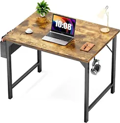 【𝗠𝗼𝗱𝗲𝗿𝗻 & 𝗦𝗶𝗺𝗽𝗹𝗲 𝗦𝘁𝘆𝗹𝗲】Our computer desk is designed in a modern...