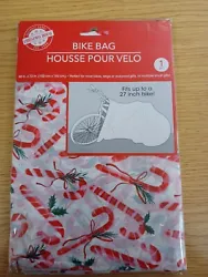 This listing is for a NIB Christmas bicycle bag as shown in the photos. This bag is extra large 60