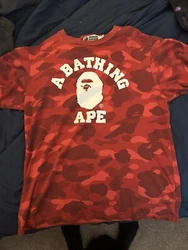 a bathing ape bape t shirt size medium.
