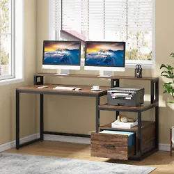 It is suitable for the study room, bedroom, living room and office. Drawer Type File Drawer. Special Feature Monitor...