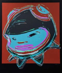 Hebru Brantley. Signed and dated by Hebru Brantley. Unique hand-pulled screen print, one of one artwork.