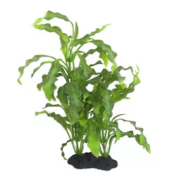 Provides an excellent hiding place for fish. Anchored with a weighted base, so it will stay where it has been placed in...