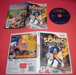 Sonic and the Secret Rings. pour Nintendo Wii Pal. Vous souhaitez connaître les dernières nouveautés disponibles?.