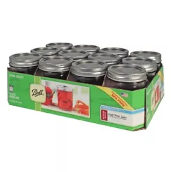 Keep your fruits and vegetables all year long with these dependable canning jars. 8-ounce jars are ideal for preserving...