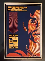 Shepard Fairey. Signed by Shepard Fairey. Perry Farrell. The print is in good condition for it’s age, has a few scuff...