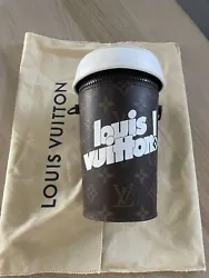 louis Vuitton Coffee cup vendu avec dustbag