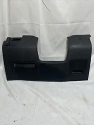 02-04 Honda Crv Lower Dash Under Column Knee Bolster Trim Panel Black with tray/fuel box cover/storage bin...