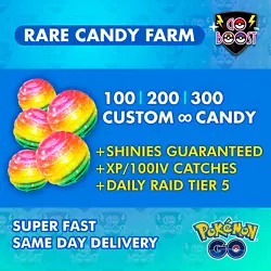 You also get XP + random shinies + Stardust. RARE CANDY FARMING. Pokemon Go.
