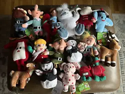 CVS Rudolph and the Misfit Toys 1998-1999 Plush Ornaments Lot of 17. NOS, all have tags