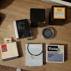 vintage camera equipment Lot.