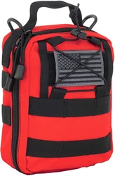 Attaches to your MOLLE compatible tactical gear. Best School Safety MOLLE bag on the market. USA flag patch 2” x 3...