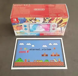 X1 box for Nintendo Switch Lite Zacian and Zamazenta edition in excellent condition. x1 console Nintendo Switch Lite...