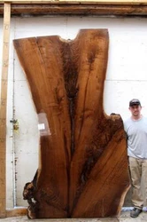 Perfect for making your own custom table top! With a high quality live edge slab like this, you can be proud of...
