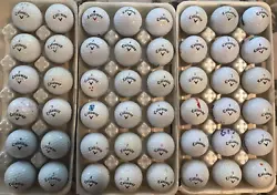 CALLAWAY 4 dozen (48) white golf balls in AAA & AAAA condition. VERY CLEAN! Mixed grades - A mixture of AAA, AAAA, and...