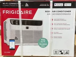 Frigidaire 10000 BTU Smart Window Air Conditioner, 450 SqFt Wi-Fi Energy AC Unit