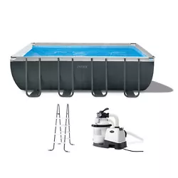 Item Length 18ft. Item Height 52in. This pool includes everything you need for a great pool experience, including the...