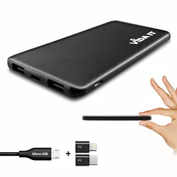 USB Type-C adaptateur. Batterie portable. Adaptateurs inclusComprend un adaptateur iPhone / USB-C et un câble micro...