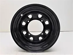 ITP Delta Steel Wheel 12x7 4+3 Offset 4/156 Black 1225579014.