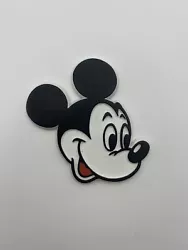 Vintage Mickey Mouse Rubber Refrigerator Magnet Disney World Souvenir. Condition is “Used”. See photos for...