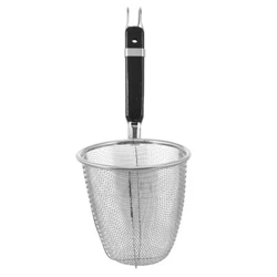 Strainer Basket is an essential tool in any busy kitchen; not only can they be used for for safely scooping up foods...