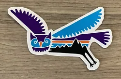 Patagonia Stores authentic owl sticker! Sticker measurements: around 4” x 2.5”Please reach out with any questions!