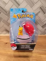 2017 Tomy Pokemon Clip N Carry Pikachu & Repeat Ball NIB New in Box (inv:A11).  This will be packaged and shipped with...