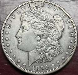 This 1896-O $1 Morgan Silver Dollar is a must-have for coin collectors. With a circulated condition, this coin is an...