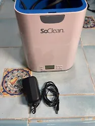 SO CLEAN 2 Soclean 2 CPAP Machine Cleaner Sanitizer w/ Power & Hose Ships FREE. Nice working condition