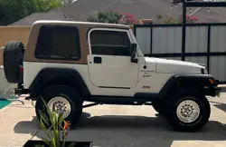 2001 Jeep Wrangler TJ 4x4, 61,534 original miles. I can assure you that you will not be disappointed with this jeep it...
