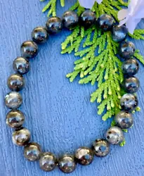 NOTE: The Larvikite crystal bracelet you see in my photos is the exact one you will receive. WEIGHT: 21g. COUNTRY OF...