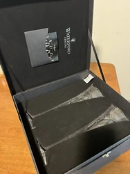 Waterford Crystal Wishes Love and Romance Champagne Flutes In Original Case New.