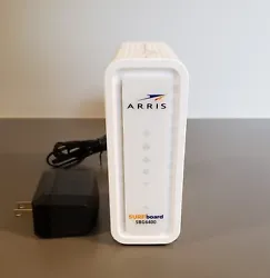 ARRIS SBG6400 Modem/Wi-Fi Router Combo - White