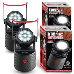 Dont get stuck in the dark! Get Bionic Work Light Beam! Bionic Work Light Beam is the newest work light from Bell +...