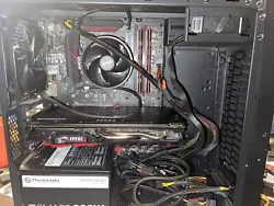 Gaming Computer. CPU - AMD Ryzen 2600 With Stock Cooler Graphics Card - AMD Radeon RX 580 8GBRAM - 16GB Crucial...