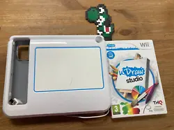U draw Studio + Tablette -Jeux Wii - Occasion. Notice : Avec.