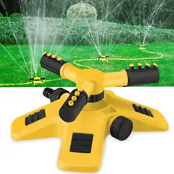 1 Garden Lawn Sprinklers. Two spray modes: Direct spray and Oblique spray. The direct spray mode simulates rain, so...