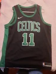 Mens AUTHENTIC NIKE Boston Celtics Jersey Kyrie Irving #11.