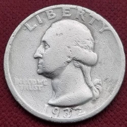 1932 D Washington Quarter. Our high resolution pictures show best what a coin or banknote looks like. You will always...